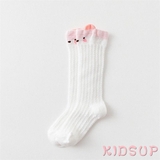 Tất vớ lưới đùi hình tai thú Kids Socks cho bé