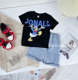 Set áo thun hình vịt Donald