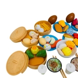 Bộ đồ chơi đồ hàng thức ăn nhanh, đồ chơi nhà bếp