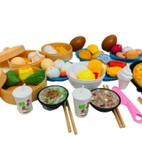 Bộ đồ chơi đồ hàng thức ăn nhanh, đồ chơi nhà bếp