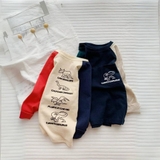 Áo phông cotton raplan bé trai dài tay