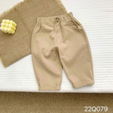 Quần dài kaki bassic phong cách Hàn Quốc