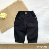 Quần dài kaki bassic phong cách Hàn Quốc