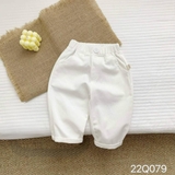 Quần dài kaki bassic phong cách Hàn Quốc