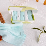 Hộp 5 khăn sữa Boona sợi tre 2 lớp