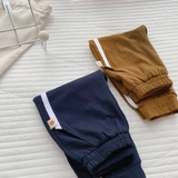 Bộ cotton thu đông dài tay cho bé