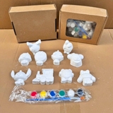 Set tô tượng mini cho bé hình ngẫu nhiên