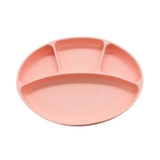 Khay ăn dặm Mumbebe silicon hình oval có đế hít chống lật