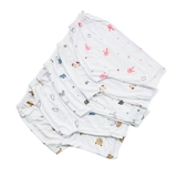 Quần dài sơ sinh thun lạnh đáp đũng