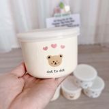 Thố sứ đựng đồ ăn dặm cho bé phong cách Hàn Quốc