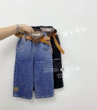 Quần jean ông suông tag da 3301 bé gái