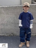 Set áo tay dài raglan quần jean