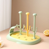 Khay úp bình silicon set 3 chi tiết