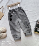 Quần jean dài wash highlight bé trai