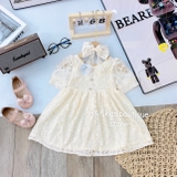 Đầm ren 3 cúc kèm tuban