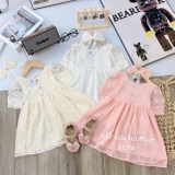 Đầm ren 3 cúc kèm tuban
