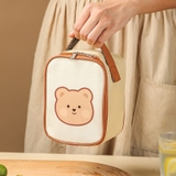 Bình ủ cháo kèm túi hình gấu Dear Little Bear