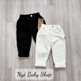 Quần dài kaki trơn 4 màu size nhí
