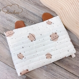 Gối xô muslin chần bông Anchee
