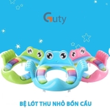 Bệ lót thu nhỏ bồn cầu hình ếch Guty