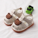 Giày sandal tập đi hình gấu