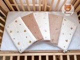 Gối cao su non thêu hình gấu thỏ Bunny