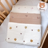 Gối cao su non thêu hình gấu thỏ Bunny