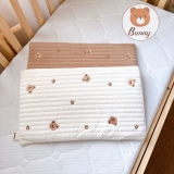 Gối cao su non thêu hình gấu thỏ Bunny