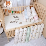 Gối ôm cho bé Bunny vải xô muslin organic cao cấp