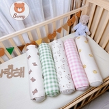 Gối ôm cho bé Bunny vải xô muslin organic cao cấp