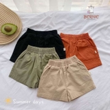 Quần short trơn unisex