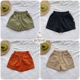 Quần short trơn unisex