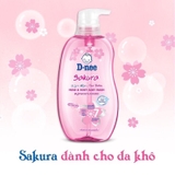 Sữa tắm gội Dnee Organic Thái Lan
