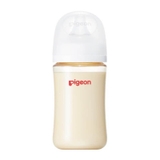 Bình sữa Pigeon Softouch PPSU Plus cổ trắng thế hệ 3