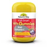Viên nhai Iron + Vitamin C Nature’s Way Chính Hãng