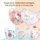 Set 10 khẩu trang in họa tiết hoạt hình 3D
