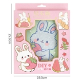 Tranh tự đính đá mini cute nhỏ cho bé