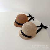 Nón cói hè lưỡi ngắn cho bé