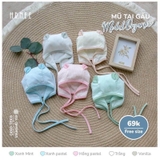 Mũ Hrnee tai gấu modal Organic