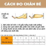 Sandal rọ quai hậu bé trai bé gái