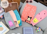 Quần legging lửng chất tăm in hình cho bé