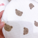 Gối muslin Anchee hình gấu thỏ