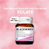 Viên uống bổ sung Acid folic Blackmores Folate