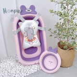 Thau tắm gấp gọn Honper hình thỏ kèm phao - HP110