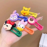 Set 5 kẹp tóc nhựa họa tiết hoạt hình