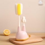 Bộ cọ rửa bình cá heo set 3 chi tiết