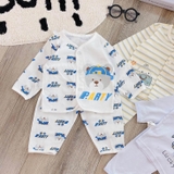 Bộ cài vai, cài thẳng Quảng Châu cho bé
