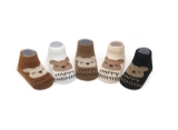 Set 5 đôi vớ Kidsock cổ ngắn hình gấu chống trượt