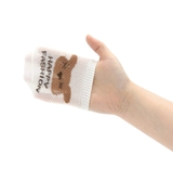 Set 5 đôi vớ Kidsock cổ ngắn hình gấu chống trượt
