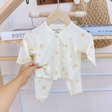 Bộ sơ sinh dài tay hoạ tiết Mon's Kids